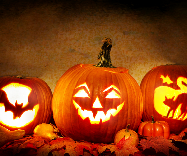 Image of Halloween pumpkins